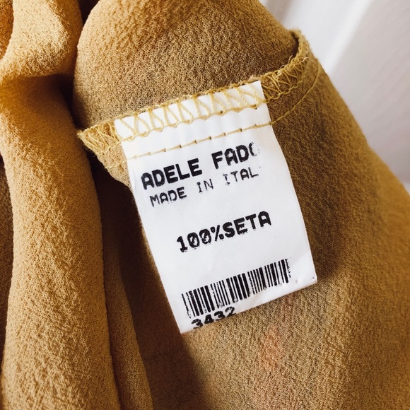 Adele Fado multicolor ruffle pattern dress small - Picture 8 of 8